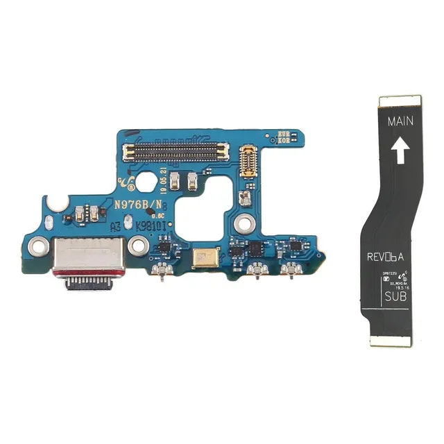 Placa De Carga + Cabo Flex Para Galaxy Note 10 Plus N975