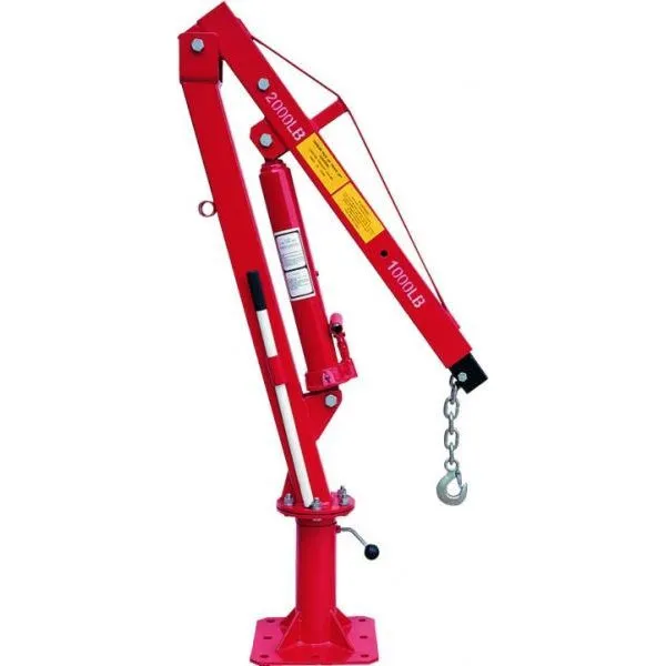 Guinche Grua Giratoria Para Camion O Camioneta 900kg Equus