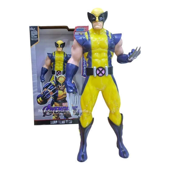 Figura Marvel Deadpool & Wolverine 30cm Articulada Sonido