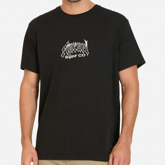 Polera Mc Archive Dragon Negro Hombre Rip Curl