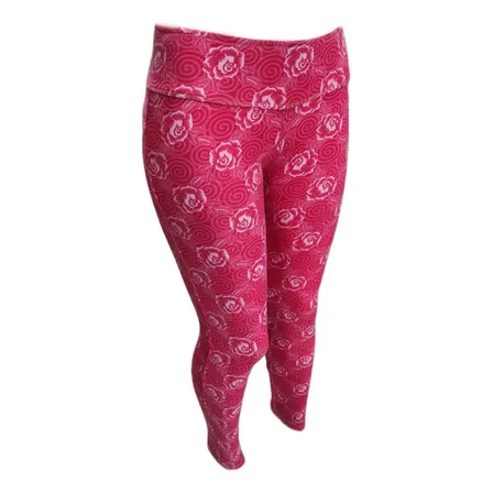 Pack De 2 Calza Tiro Bajo Floreada Algodon Frensterry Mujer
