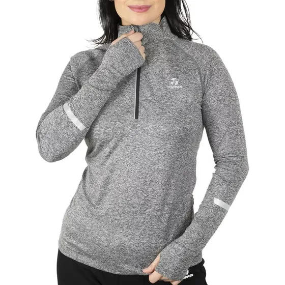 Topper Buzo - Mid Layer Wmn Rng Ii Negro