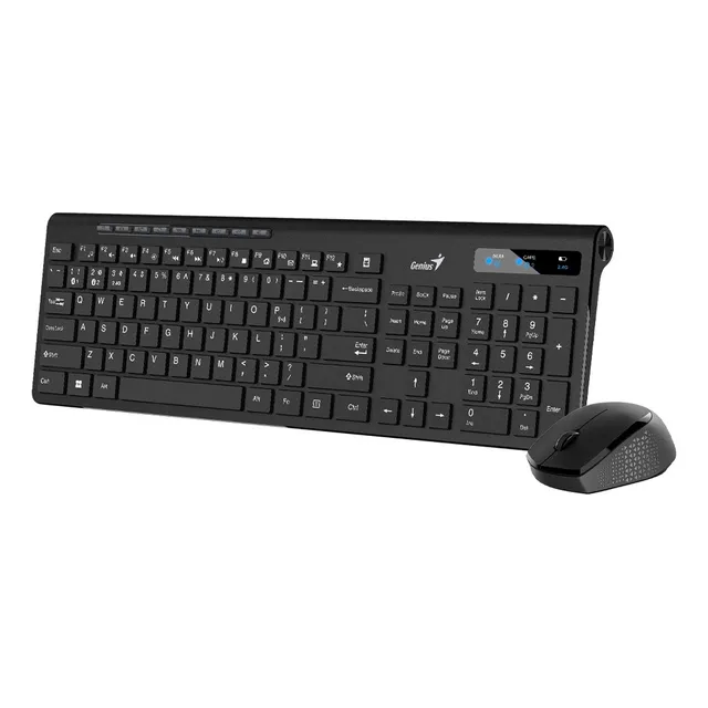  Combo Genius Inalambrico Bluetooth Slimstar 8230 Negro 