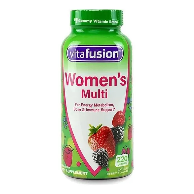 Multivitamínico Vitafusion Women's 220 Gomitas