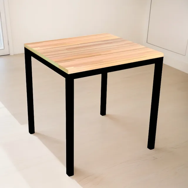 Mesas De Comedor Bar Industrial Hierro Madera - Horacio Home