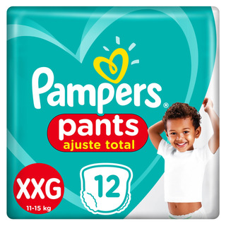 Fralda Pampers Pants Ajuste Total Xxg Pacote 12 Unidades Fralda Pampers Pants Ajuste Total Xxg Pacote 12 Unidades