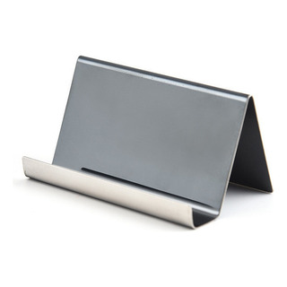 Rii Tarjetero De Mesa, Tarjetero De Acero Inoxidable, 2 Rii Tarjetero De Mesa, Tarjetero De Acero Inoxidable, 2