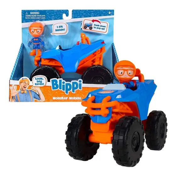 Blippi Vehiculos Con Figura