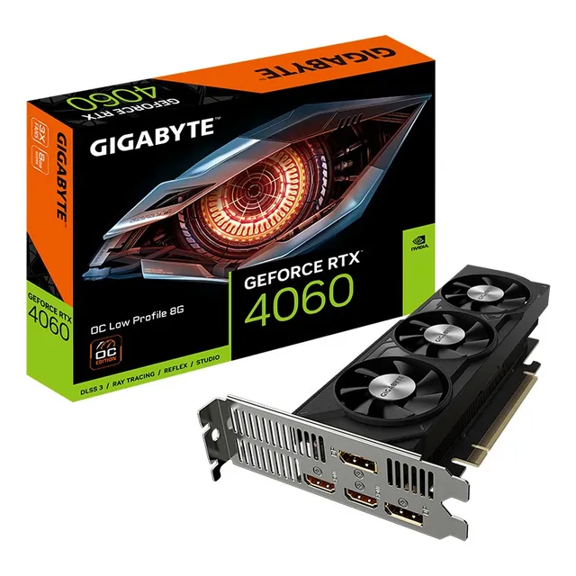 Tarjeta De Video Gigabyte Rtx 4060 8gb Oc Low Profile