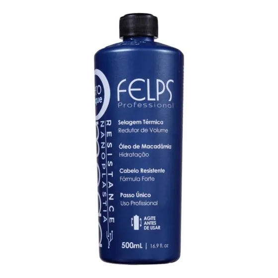 Escova Progressiva Omega Zero Nanoplastia Resistance 500ml