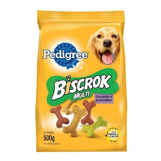 Pedigree Biscrok Multi 500gr Galletas Para Perros Adultos