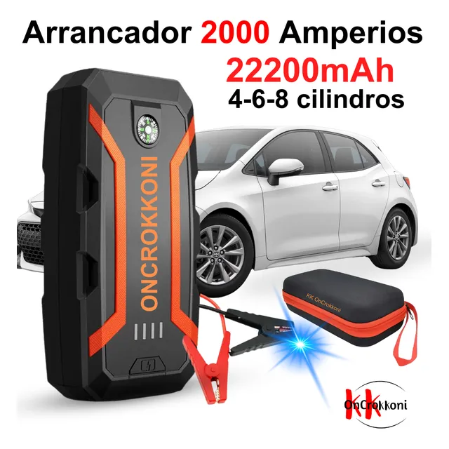 Jumper Arrancador, Carros, Van, Camionetas 4,6,8 Cilindros