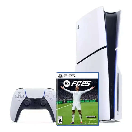 Consola Playstation 5 Slim 1tb + Ea Fc 25 Ps5