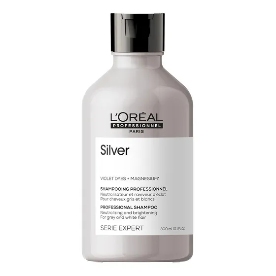 Shampoo Matizador Morado Para Canas 300 Ml Serie Expert