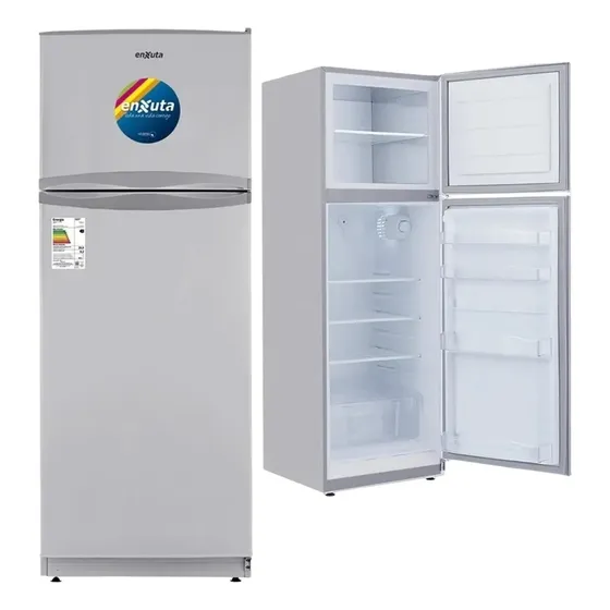 Heladera Enxuta Renx24280fhs Frio Humedo Silver Febo
