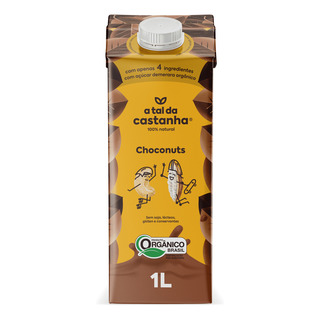 Bebida Vegetal Choconuts A Tal Da Castanha 1l Bebida Vegetal Choconuts A Tal Da Castanha 1l