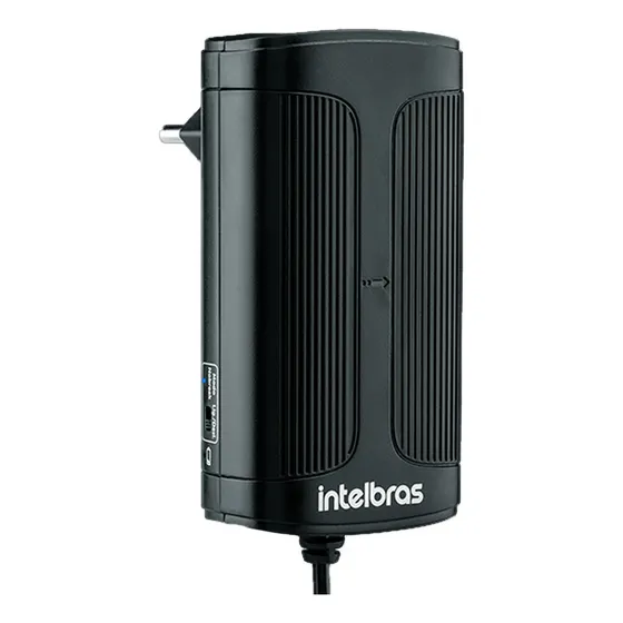 Fonte Nobreak 12v 1a Efb 1201 Com bateria Lítio 3,7v Intelbras Cor Preto