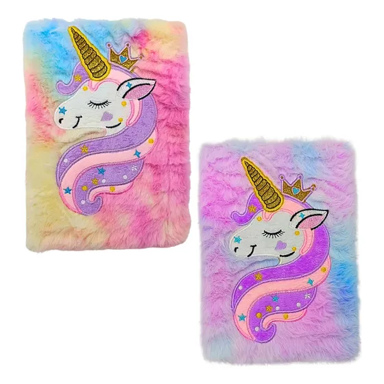 Cuaderno Peluche Sirena/unicornio- Okidoki