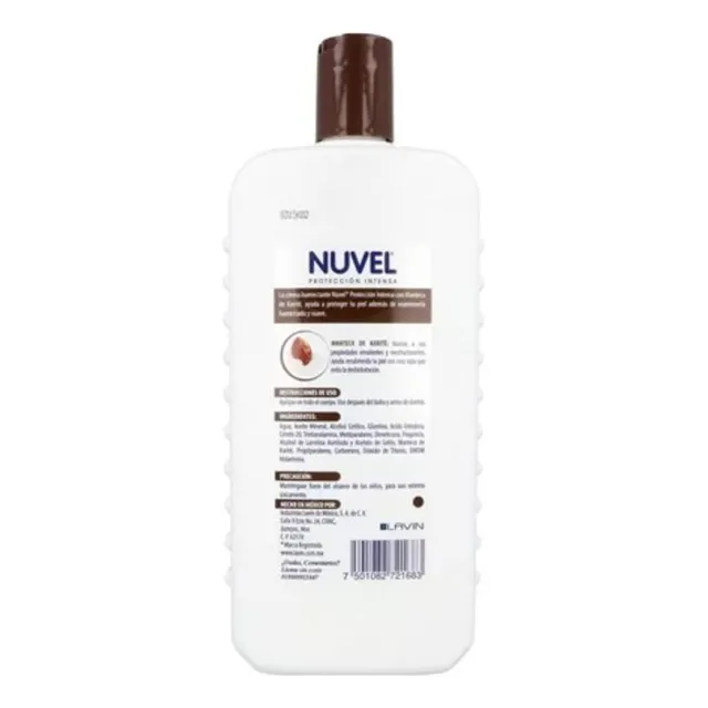 Crema Humectante Nuvel Manteca De Karite 750 Ml