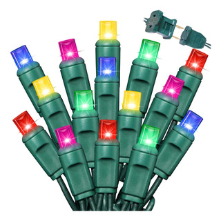 Luces De Cuerda De 50 Lamphome, Luces De Navidad Led, 6 Espa Luces De Cuerda De 50 Lamphome, Luces De Navidad Led, 6 Espa