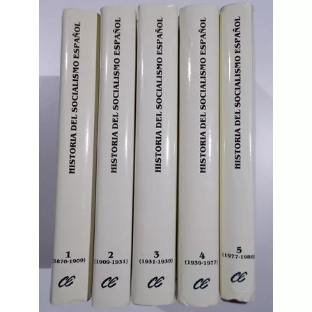 Historia Del Socialismo Español. 5 Tomos. Obra Completa