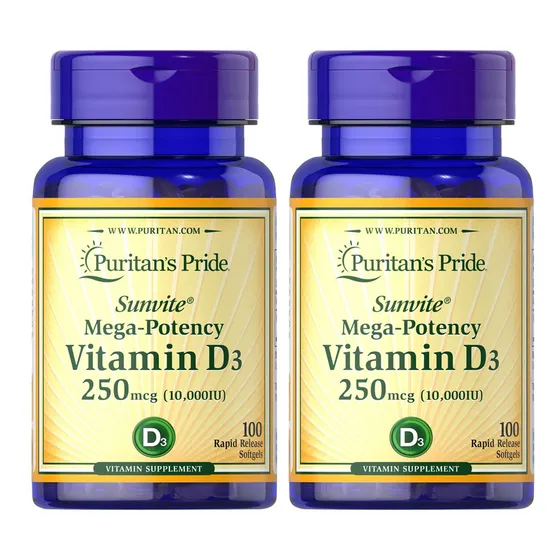 Suplemento Puritan's Pride De Vitamina D3, 10 000 Ui, 200 Ml
