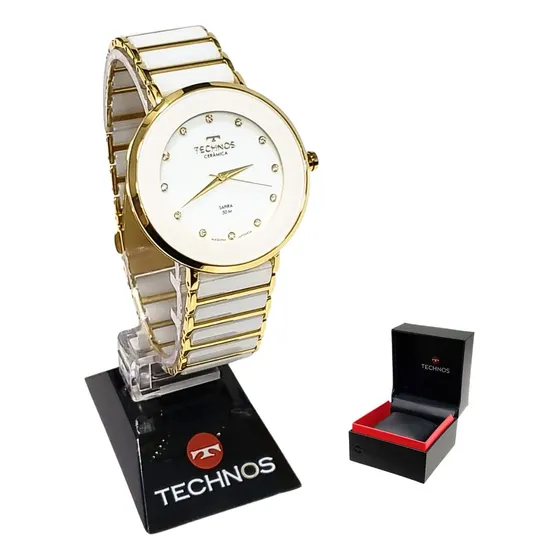 Relógio Technos Feminino Analógico Fashion 2035lmm/4b Com Nf
