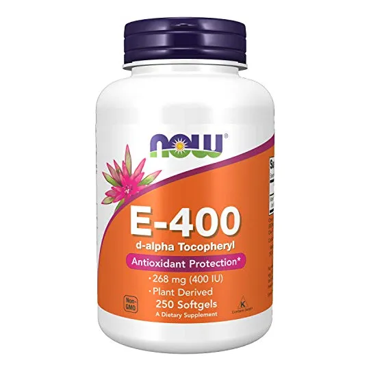 Supplements Now Vitamina E-400 Ui De D-alfa Tocoferilo 250 S