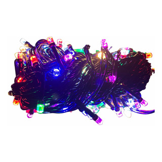 Serie Navideña 96 Focos Led Multicolor 8 Funciones 6.5 Mts Serie Navideña 96 Focos Led Multicolor 8 Funciones 6.5 Mts