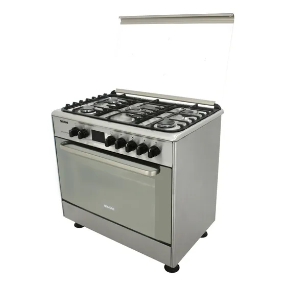 Cocina Siam Combinada Mega 5 Quemadores A Gas Dimm