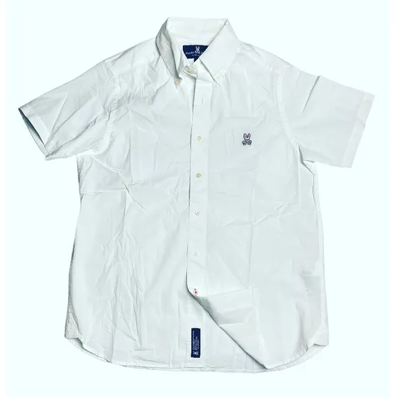 Manga Corta Camisa Hombre Algodon Pima Psycho Bunny Sale 