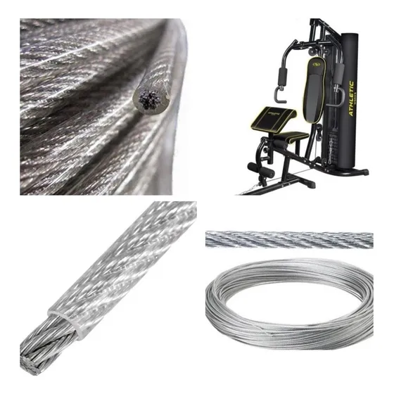 Cable Para Aparatos Multifuerza Gimnasio 10 Metros