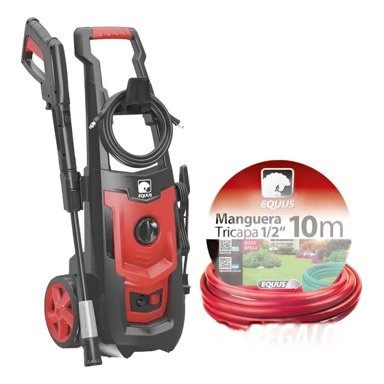 Hidrolavadora Equus 1800w 140bar De Presión Máxima