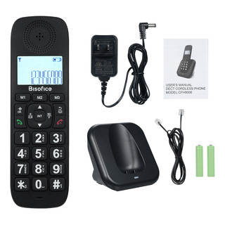 Bisofice Teléfono Inalámbrico Con Contestador Automático Bisofice Teléfono Inalámbrico Con Contestador Automático