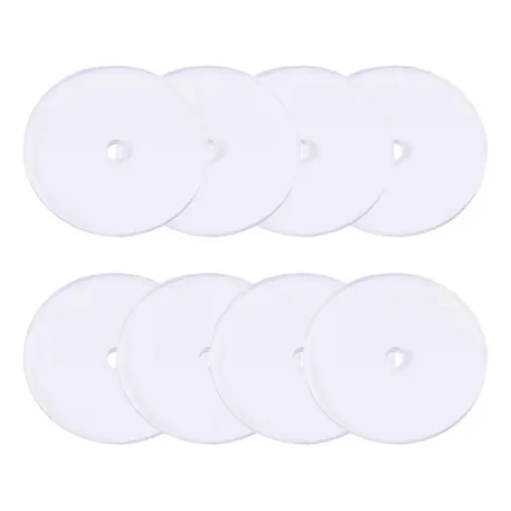 Discos De Silicona Queloides Piercing / 5 Mm / 50 Unidades 