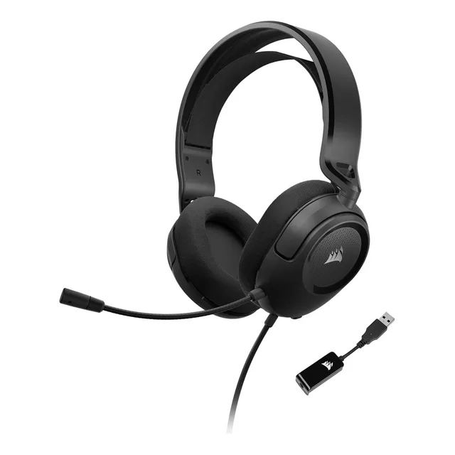 AURICULAR CORSAIR HS35 SURROUND V2 7.1 CARBON CA-9011386-NA COLOR NEGRO