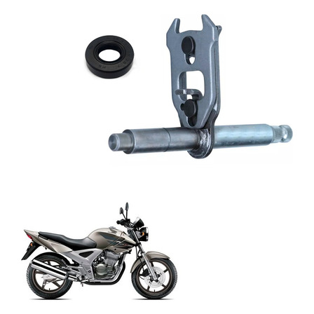 Eixo Seletor Marchas Cbx 250 Twister Xr 250tornado +retentor Eixo Seletor Marchas Cbx 250 Twister Xr 250tornado +retentor