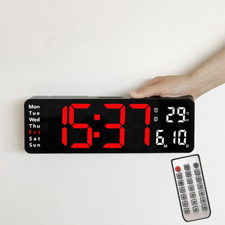 Reloj De Pared Led 6629 De 13 Pulgadas Con Pantalla Grande P Reloj De Pared Led 6629 De 13 Pulgadas Con Pantalla Grande P