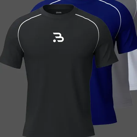 Kit 4 Camisetas Academia Poliester Dry Fit Leve Exercicios Variado - B2 Gg