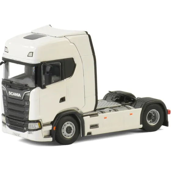 Miniatura Caminhão New Scania S730 - 2019 V8 Wsi = Arpra. Cor Branco 4x2