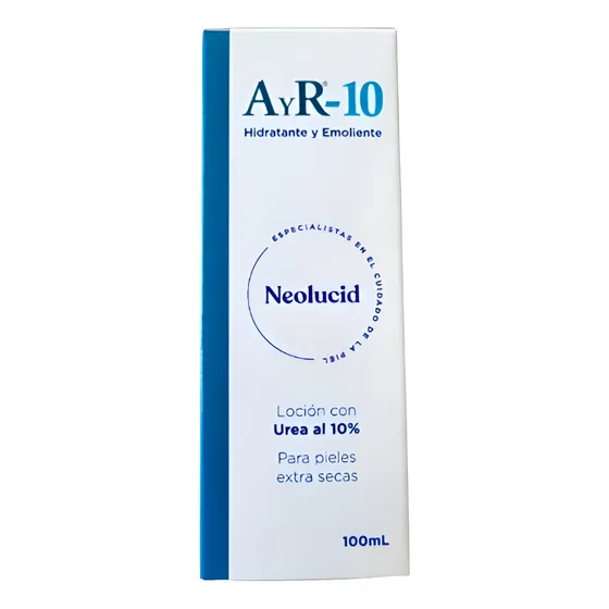 Neolucid Ayr-10 Loción Con Urea 10% Hidratante Piel Seca Fragancia Neutra