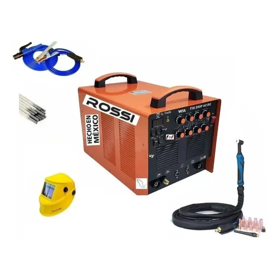 Soldadora Tig Ac/dc Inverter Tecno Mexico Aluminio + Extras