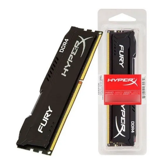 Memoria Kingston Hyperx Fury 8gb (1x8) Ddr4 2133mhz | Black