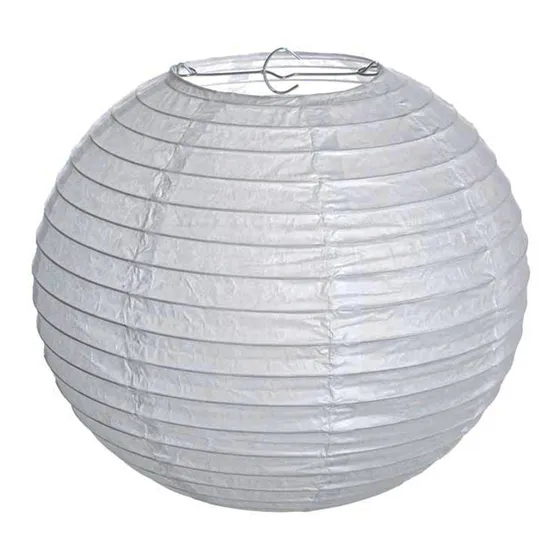 Kit 05 Luminária Japonesa Branca 40cm Chinesa Tyotin Hachi8