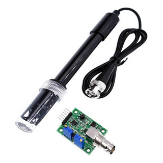 Módulo De Sensor Ph0-14+sonda De Eletrodo Bnc Com Cabo Detec Módulo De Sensor Ph0-14+sonda De Eletrodo Bnc Com Cabo Detec