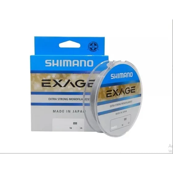 Tanza Nylon Shimano Exage 0.305mm X 150mts  16,50lbs Japones