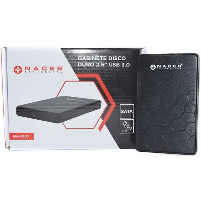 Gabinete Disco Duro 2.5  Sata Usb 3.0 Naceb Na-0107 /v /v