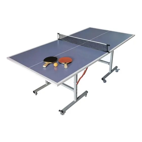 Mini mesa de ping pong almar play con paletas y pelotas