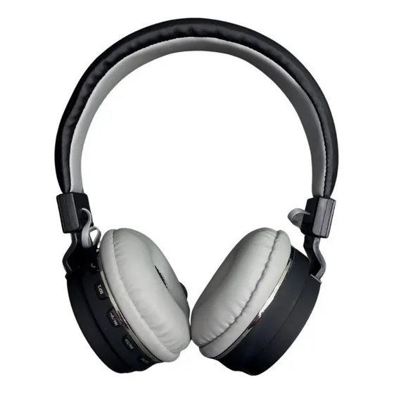 Fone De Ouvido On-ear Gamer Sem Fio Kapbom Ka-933 Cor Preto