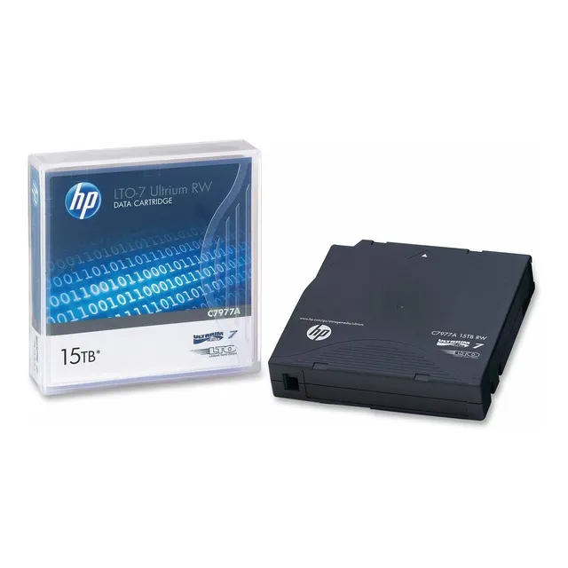 Cartucho De Datos Hpe C7977a Lto-7 Ultrium 15tb 960 Metros